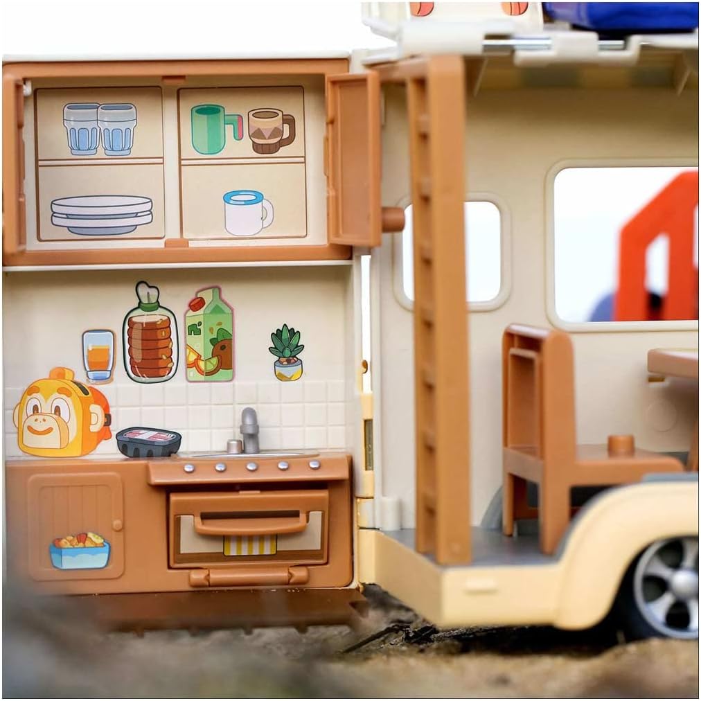 Bluey Caravan Adventures Playset - Colorland Toys
