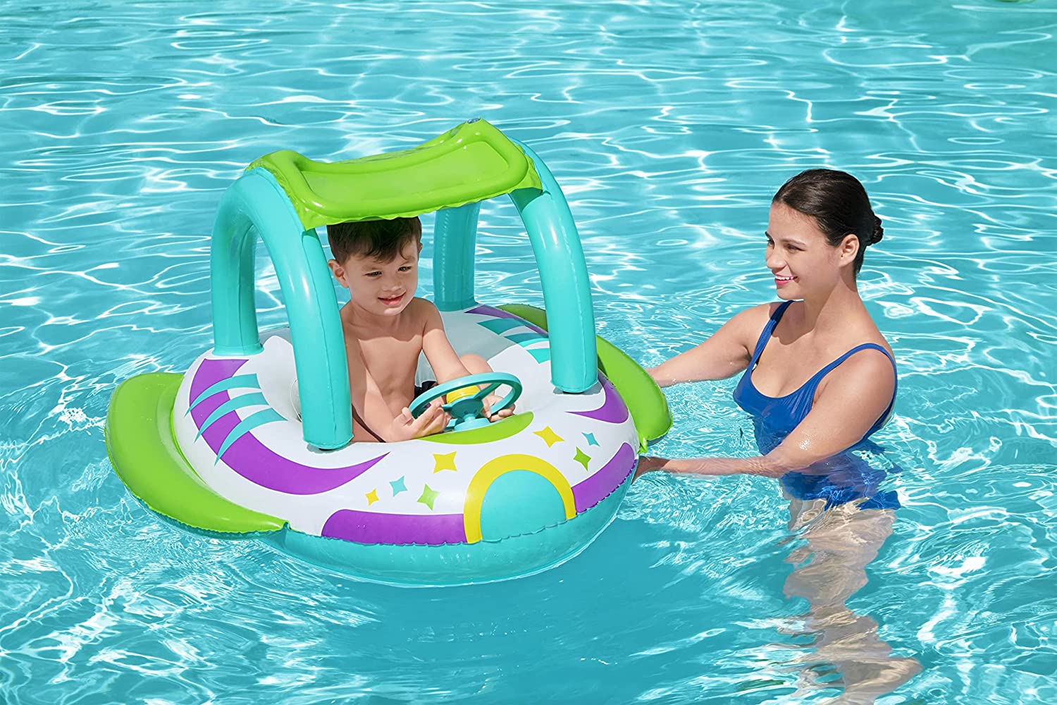 Bestway Space Splash Baby Boat 1.07mx1.12m 34149