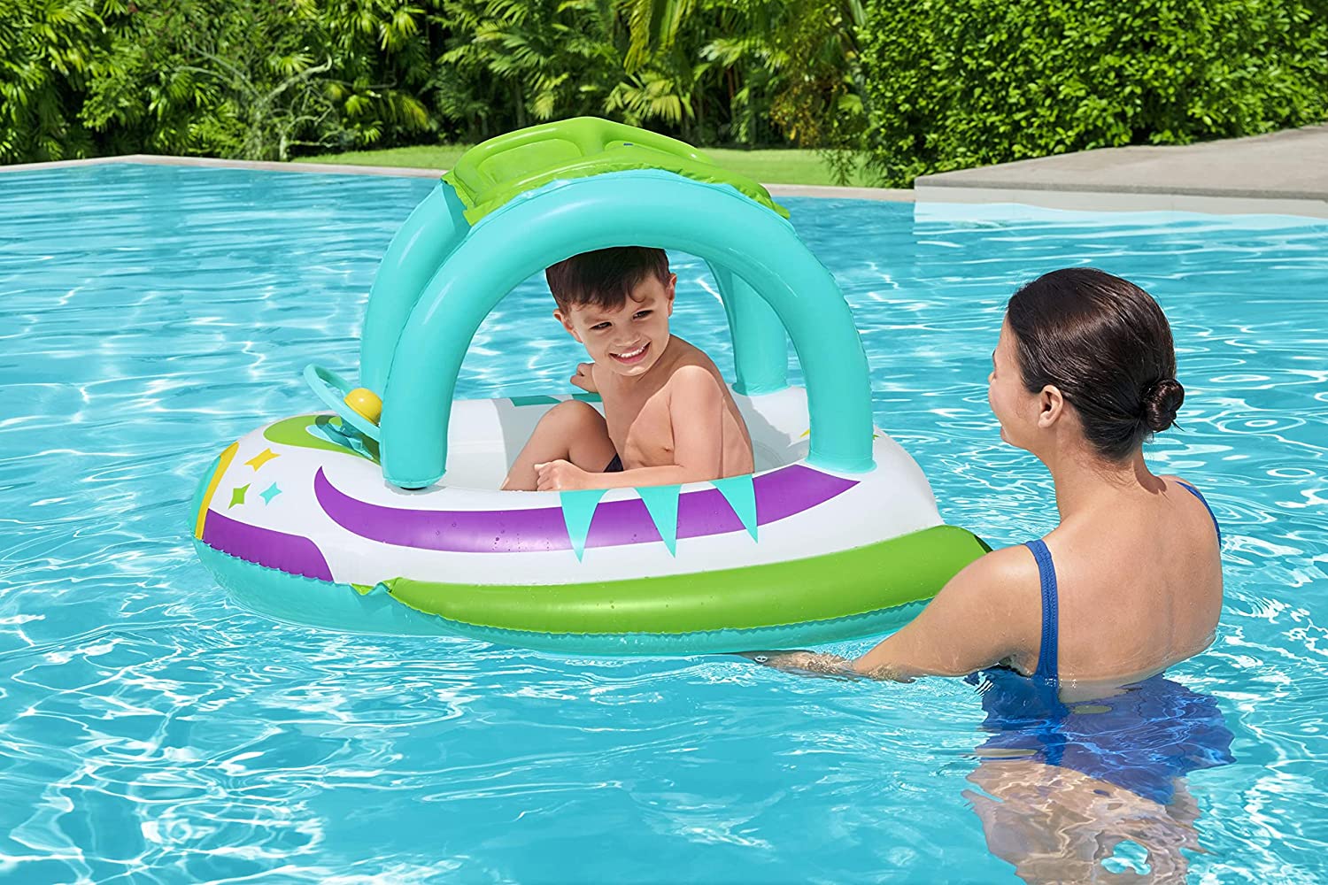 Bestway Space Splash Baby Boat 1.07mx1.12m 34149
