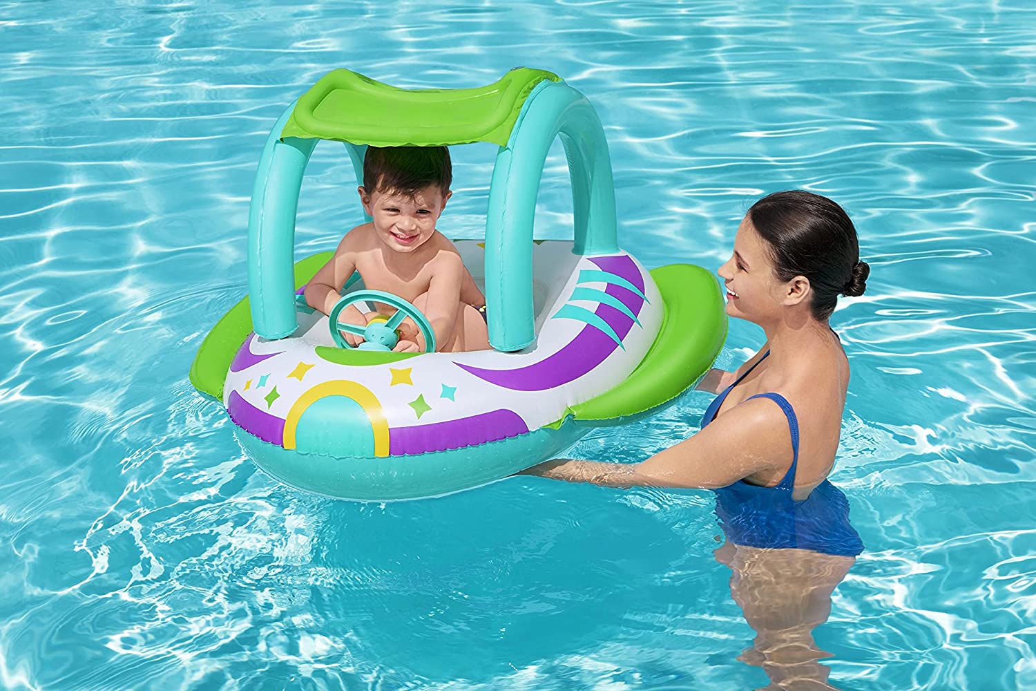 Bestway Space Splash Baby Boat 1.07mx1.12m 34149