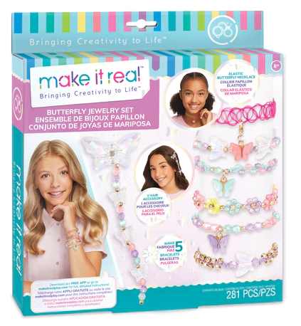Make It Real Butterfly Jewelry Set 1323