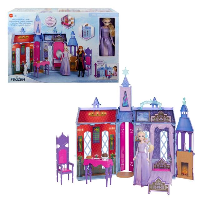 Disney Princess Frozen Elsa's Arendelle Castle HLW61