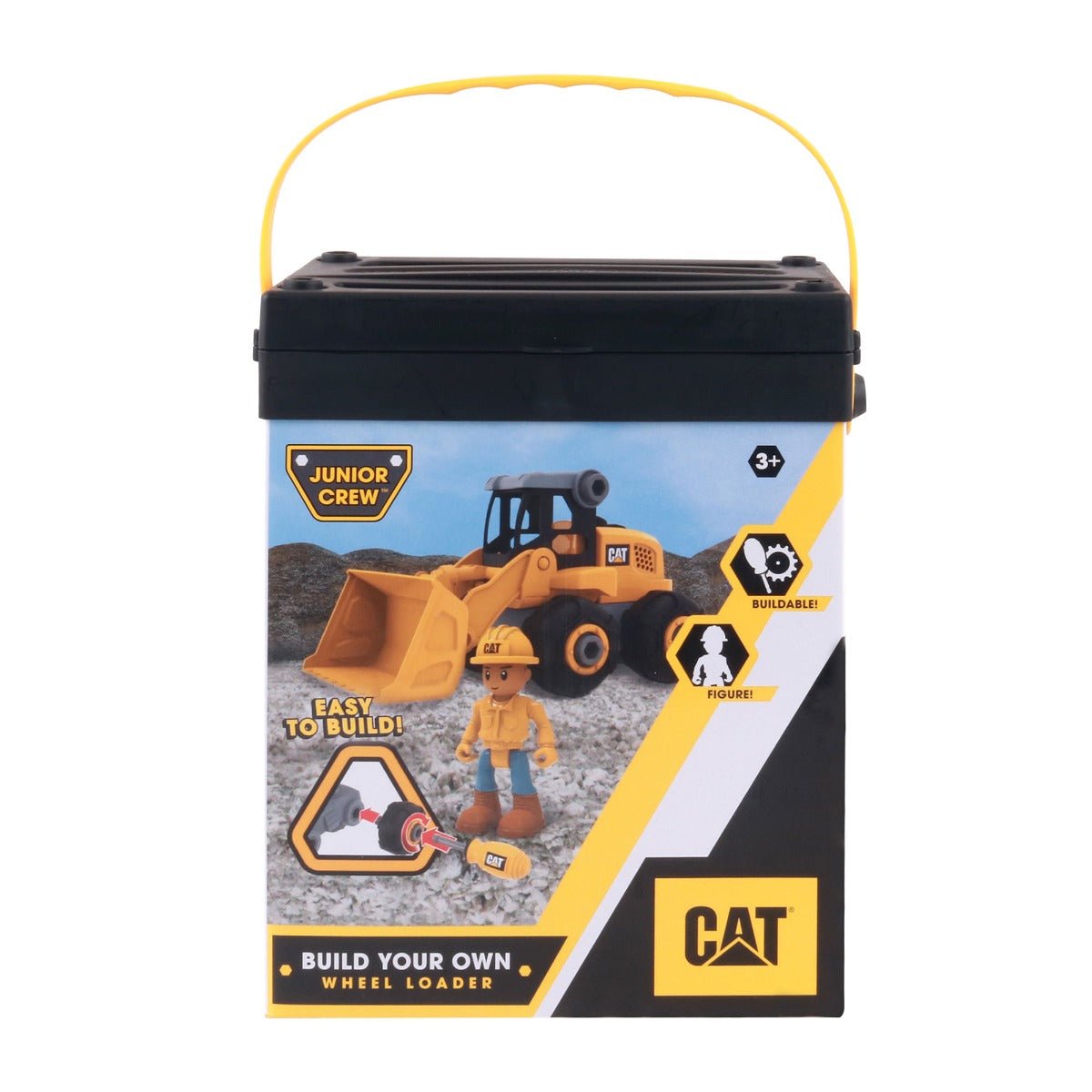 Caterpillar CAT Build Your Own Junior Crew Wheel Loader 80905 - Colorland Toys