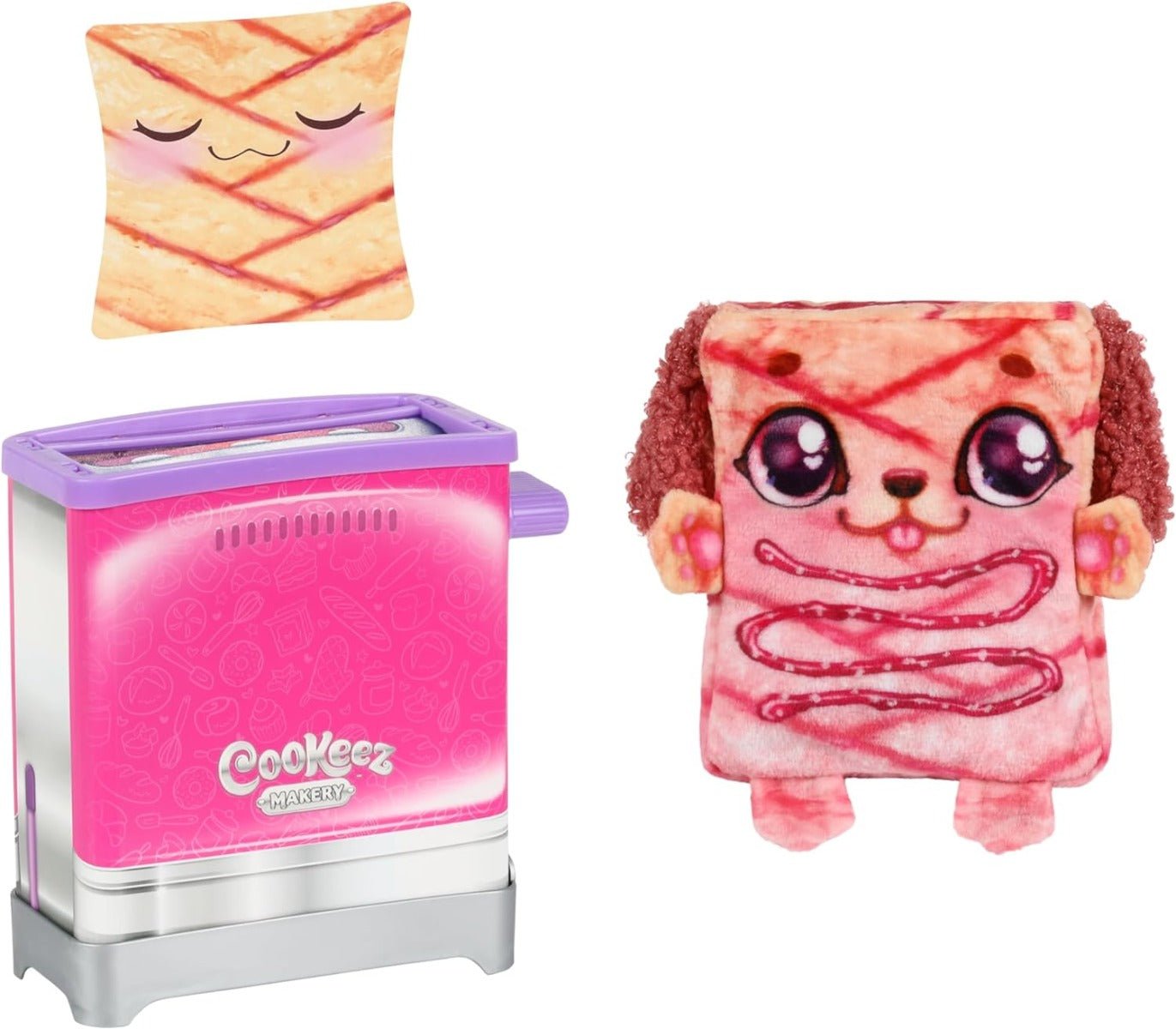 Cookeez Makery Toasty Treatz Toaster with Scented Plush - Colorland Toys