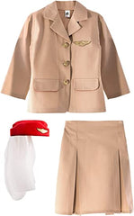 Costume Air Hostess 458 4 - 5 - Colorland Toys