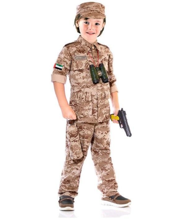 Costume Military Polyester 213 8 - 9 - Colorland Toys