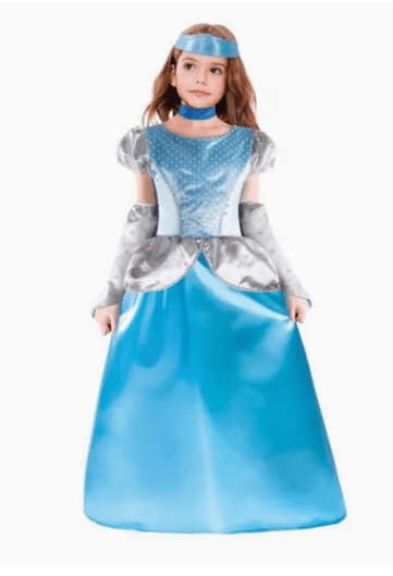 Costume Princess Blue 543 2 - 3 - Colorland Toys