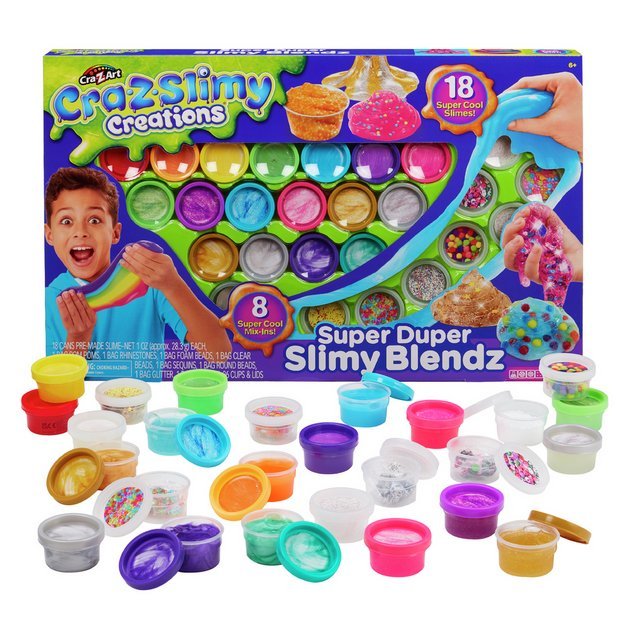 Cra - Z - Slimy Super Duper Slimy Blendz Slime Collection CA - 19066 - Colorland Toys