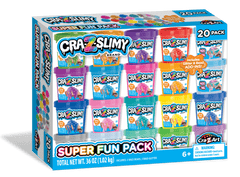 Cra - Z - Slimy Super Fun Pack 20 Pack CA - 60023 - Colorland Toys