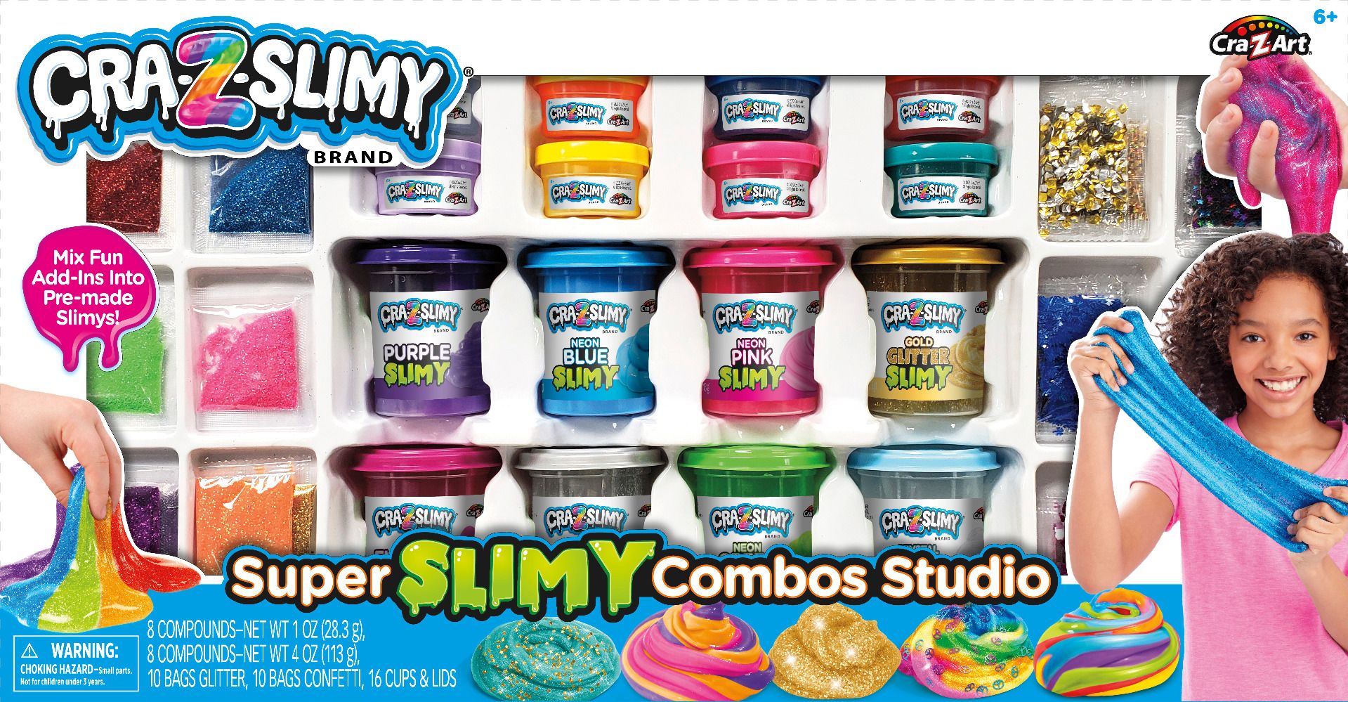 Cra - Z - Slimy Super Slimy Combo CA - 19401 - Colorland Toys