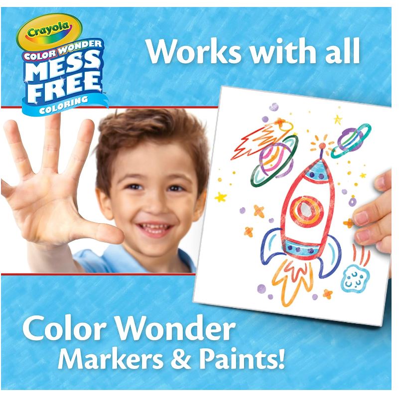 Crayola Color Wonder 50 Blank Coloring Pages - Colorland Toys