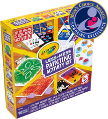Crayola Less Mess Painting Activity Kit CY04 - 6941 - Colorland Toys