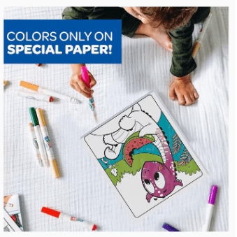 Crayola Mess Free Color Wonder - Prehistoric Pals Activity Set CY75 - 2722 - Colorland Toys