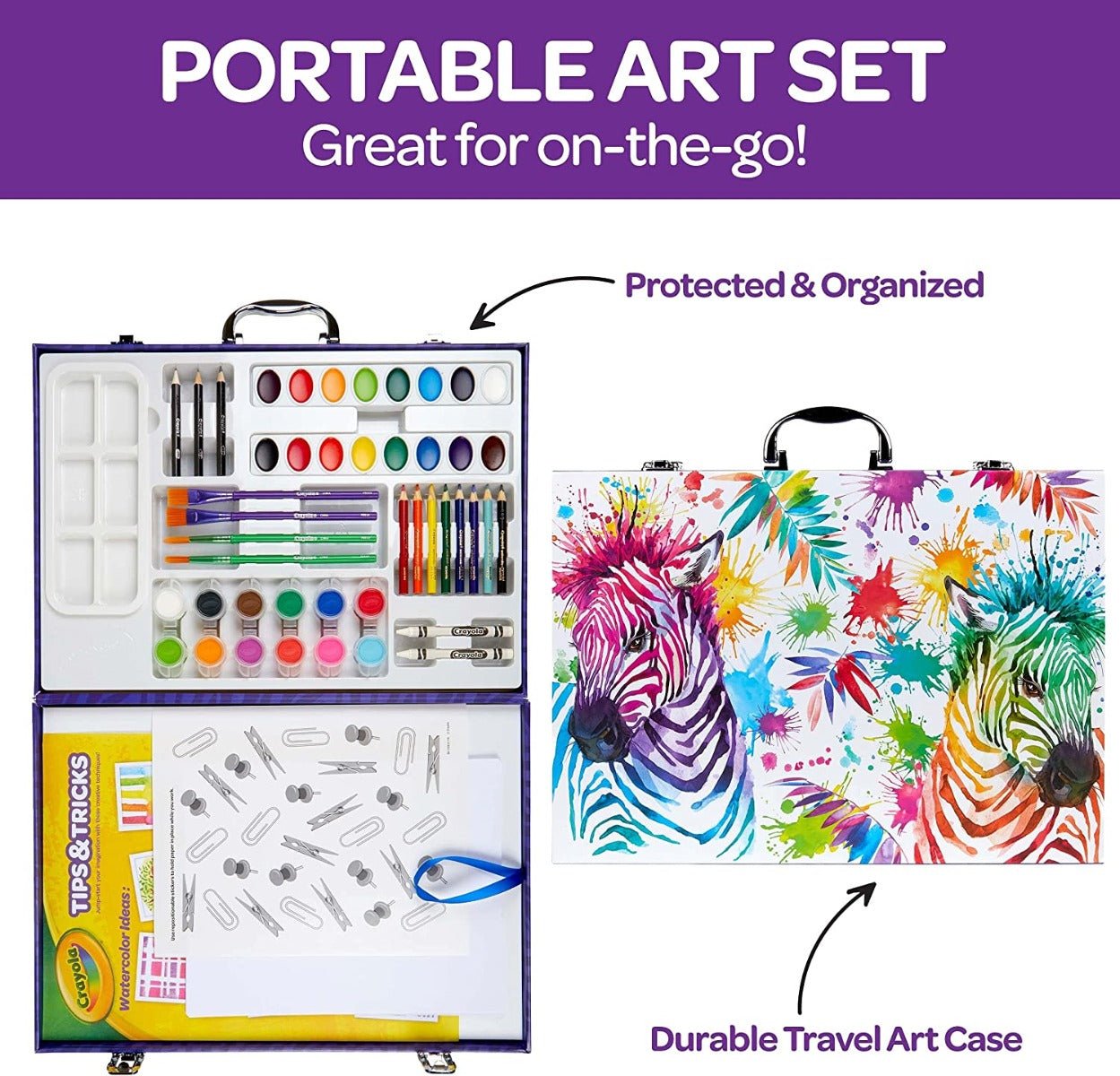 Crayola Paint & Create Easel Case CY04 - 1158 - Colorland Toys