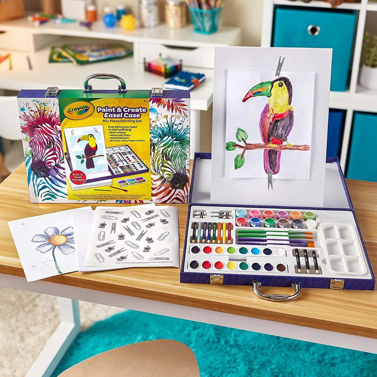 Crayola Paint & Create Easel Case CY04 - 1158 - Colorland Toys