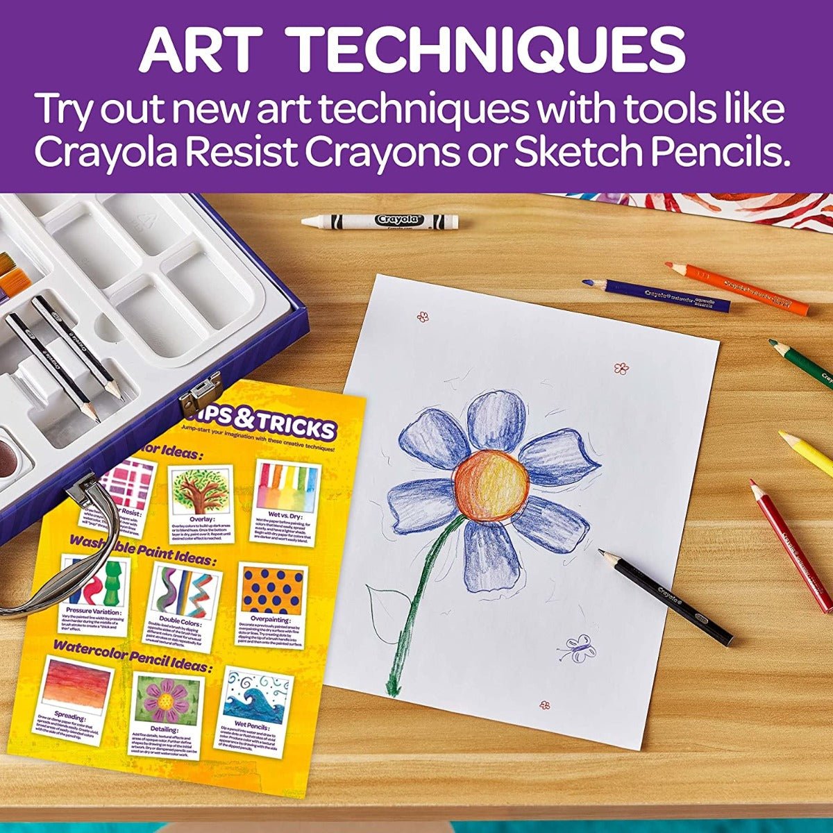 Crayola Paint & Create Easel Case CY04 - 1158 - Colorland Toys