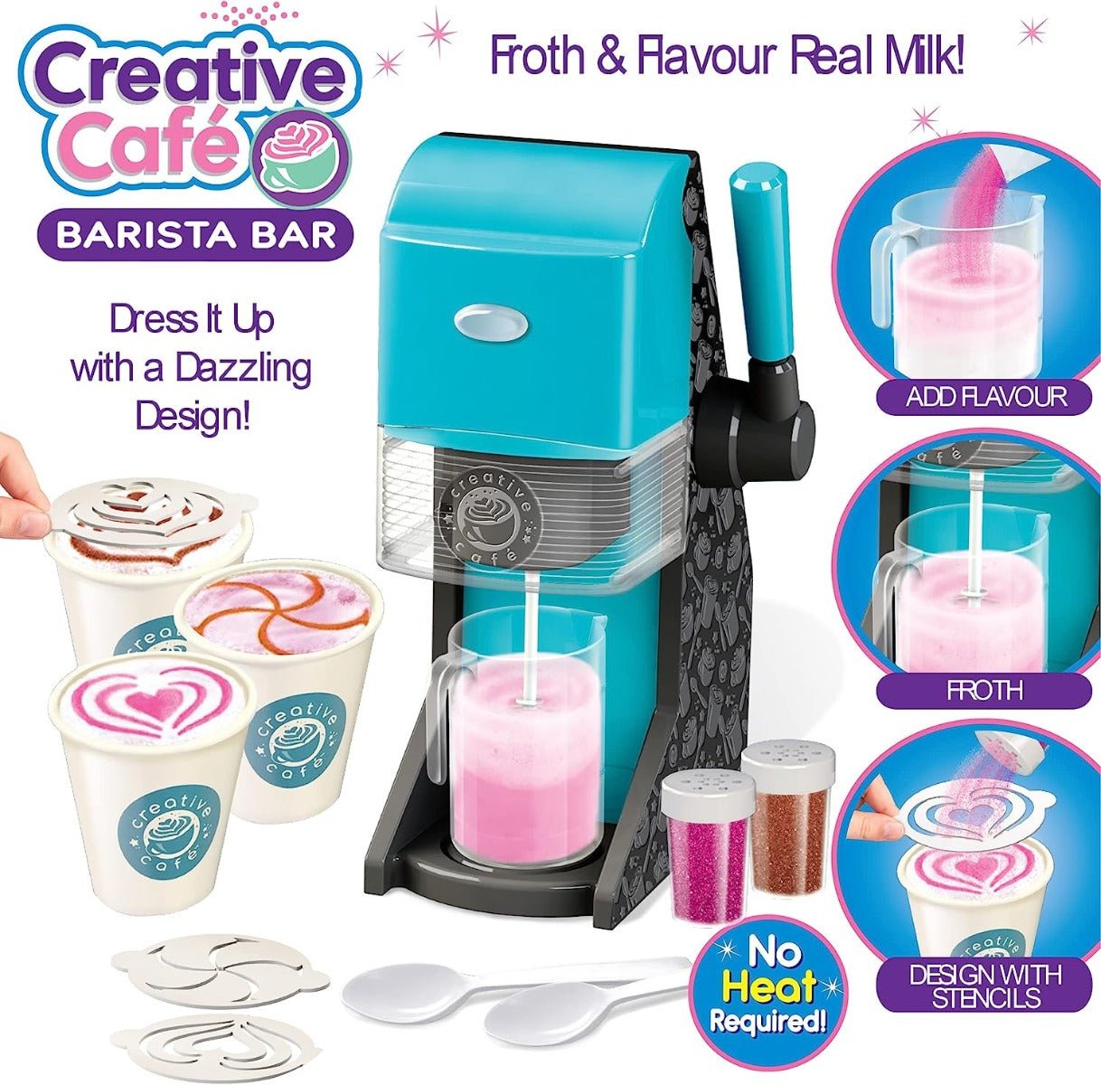 CraZart Creative Cafe Barista Bar CA - 18085 - Colorland Toys