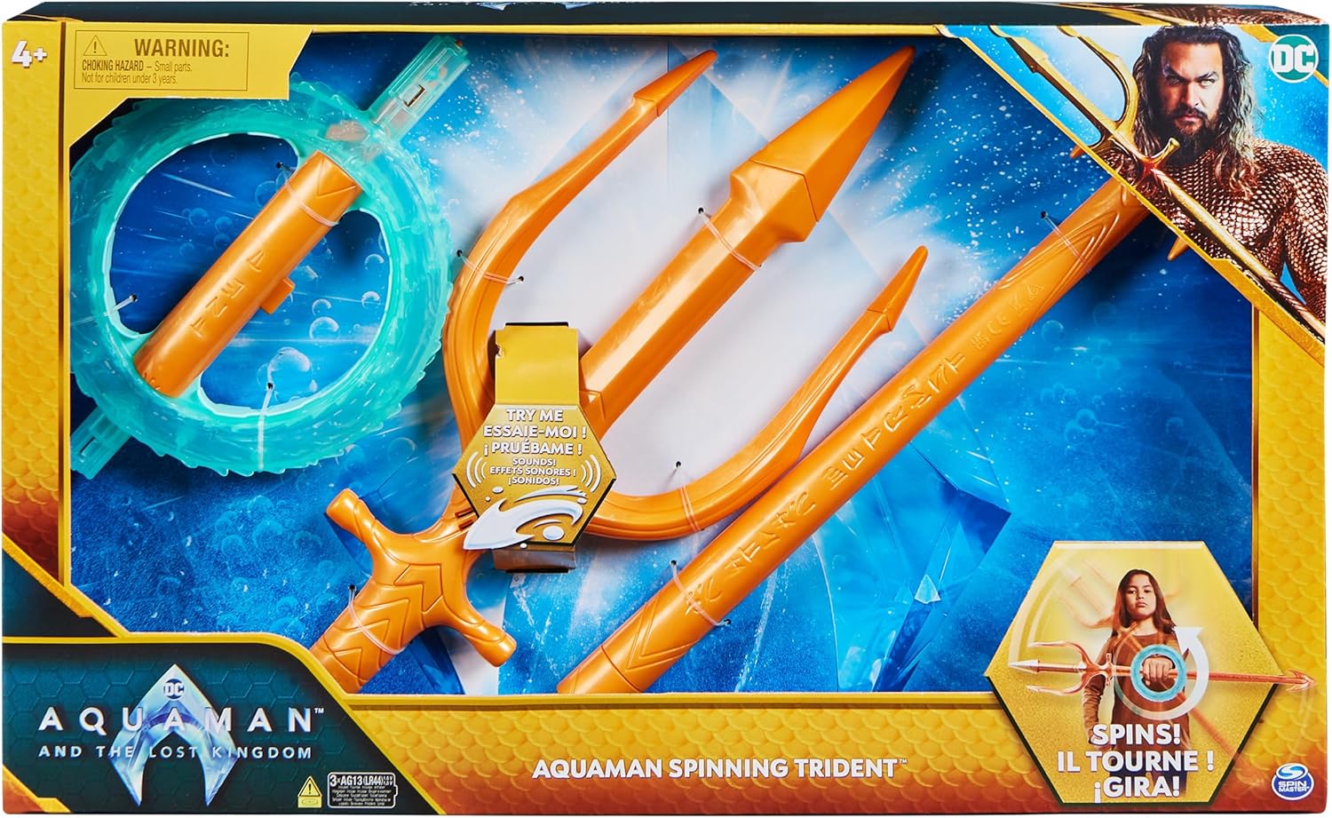 DC Aquaman Movie Feature Trident 6066190 - Colorland Toys