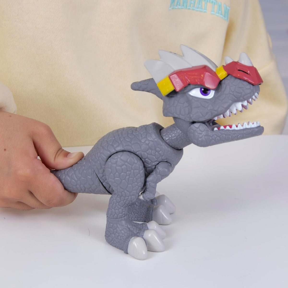 Dinobytes Battle Dino - Grey 910140 - Colorland Toys