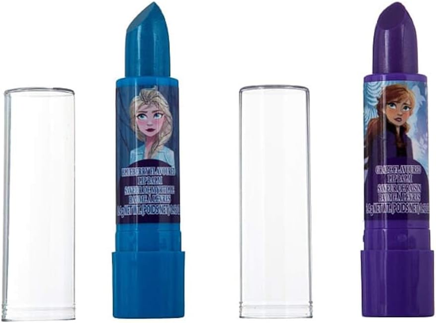 Disney Frozen Lip Balm With Mirror And Accessories Set - Colorland Toys