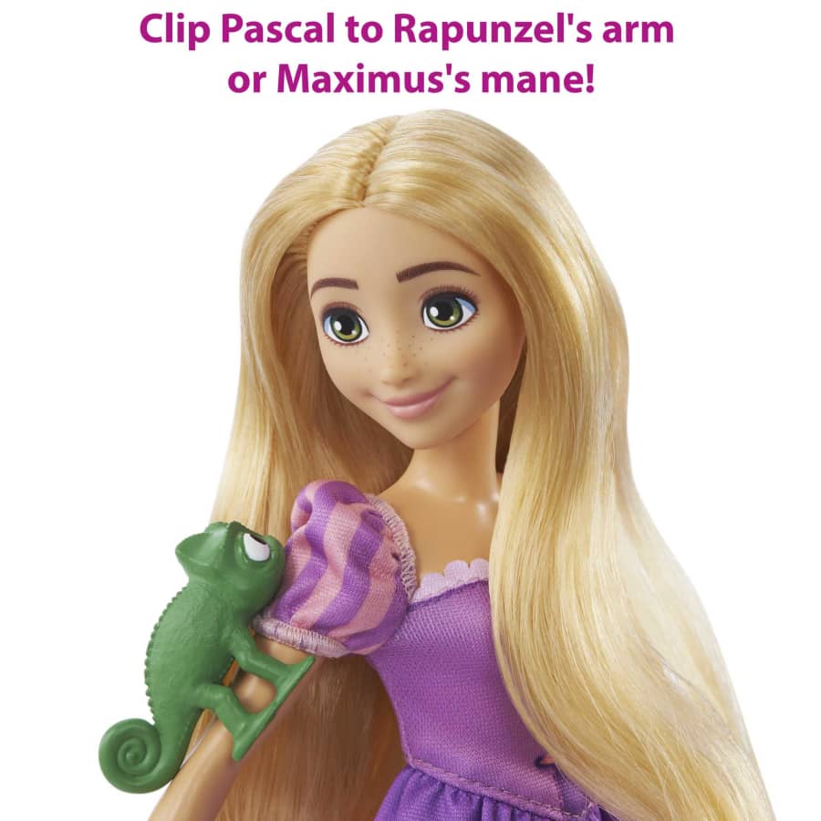 Disney Princess Fashion Doll & Horse - Rapunzel & Maximus HLW23 - Colorland Toys