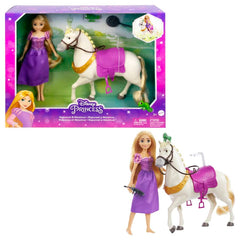 Disney Princess Fashion Doll & Horse - Rapunzel & Maximus HLW23 - Colorland Toys