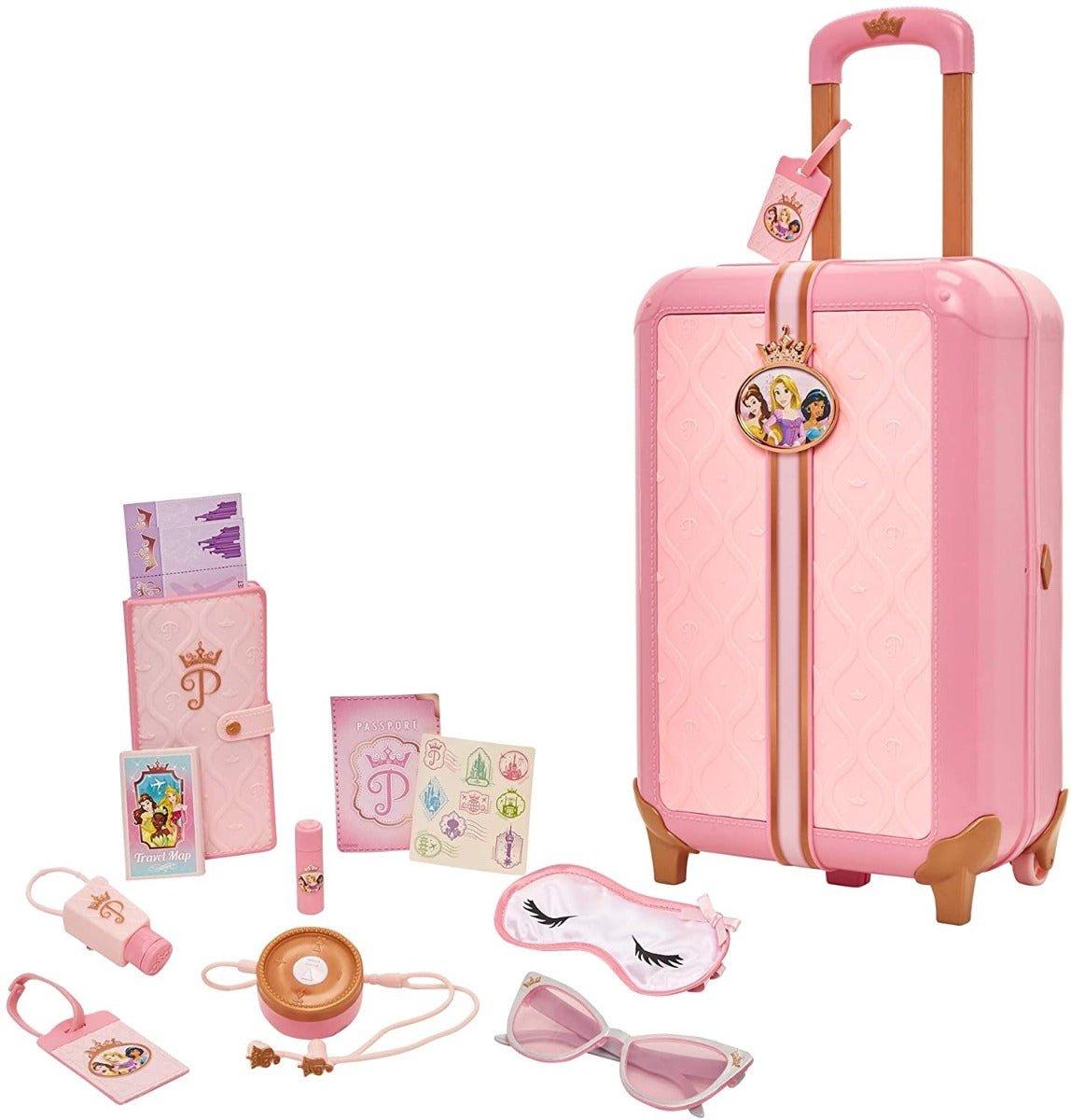 Disney Princess Style Collection Play Suitcase Travel Set 98872 - Colorland Toys