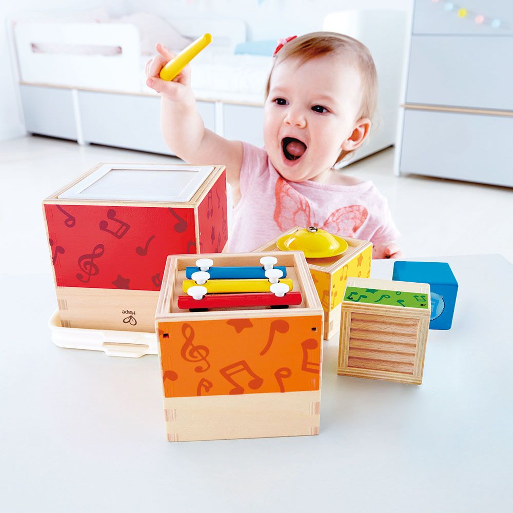 Hape Wooden Stacking Musical Set