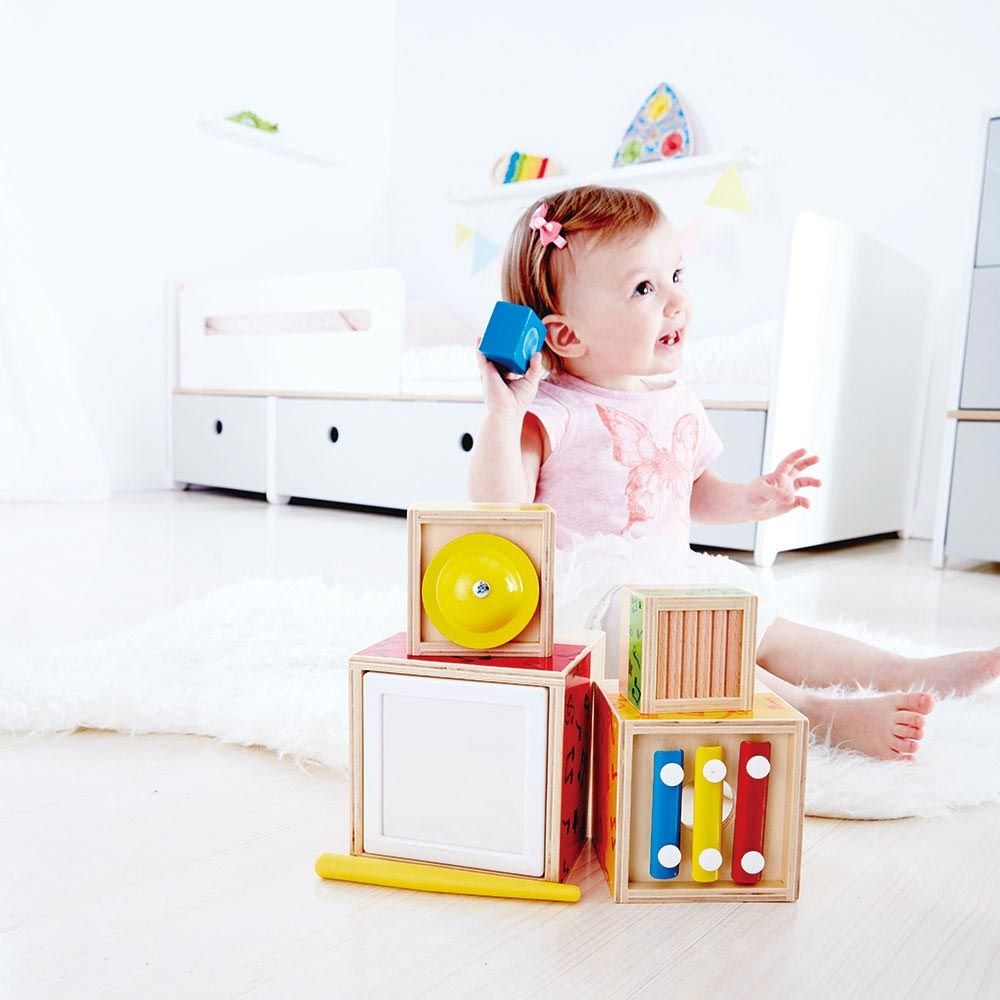 Hape Wooden Stacking Musical Set