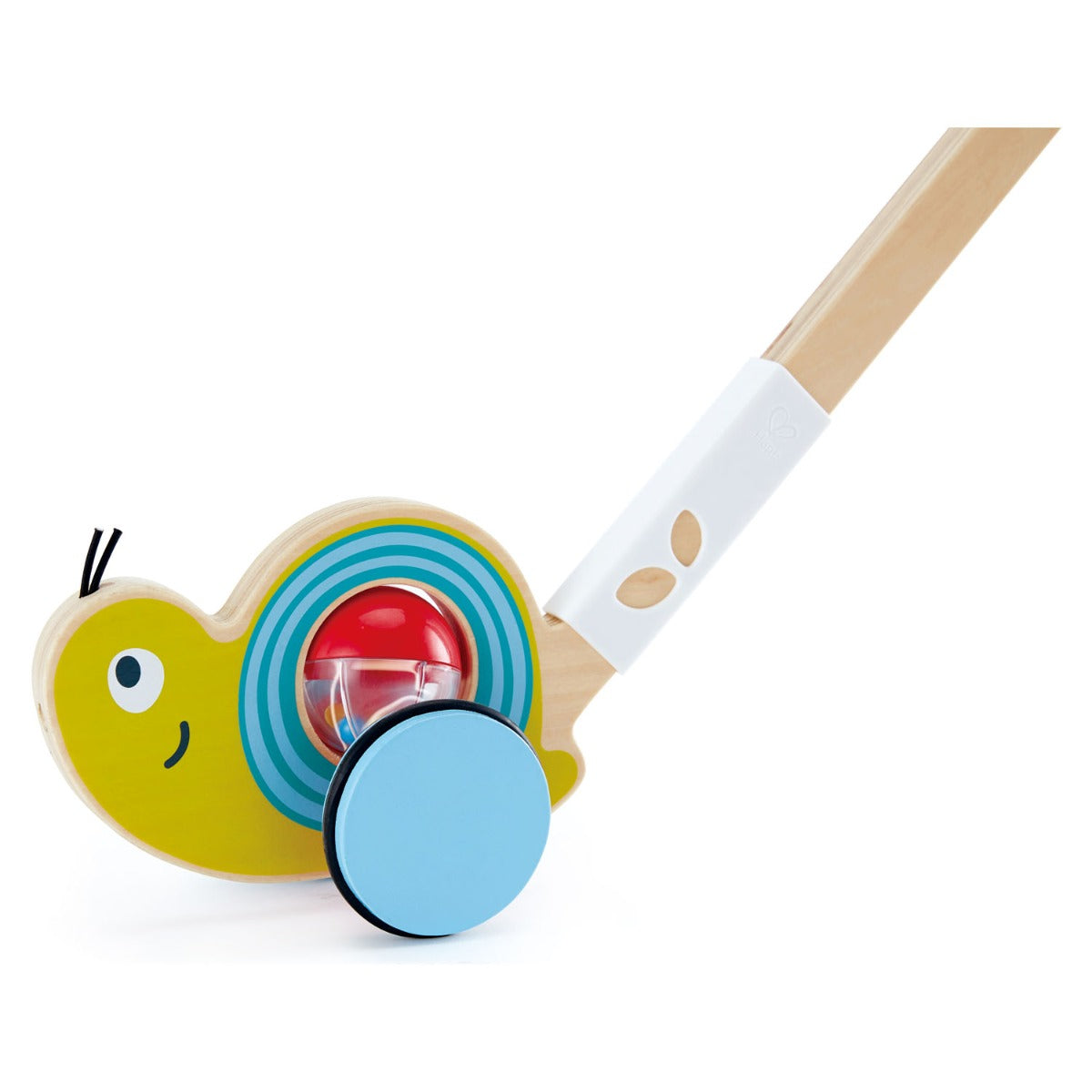Hape Snail Themed Push Pal Baby Toy - Colorland Toys