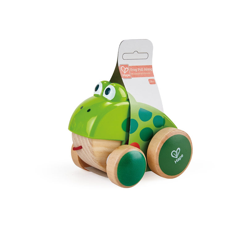 Hape Frog-Themed Push & Pull Along Toy - Colorland Toys
