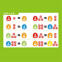 Hape Learn to Count Monster Math Measuring Scale 22pcs - Colorland Toys