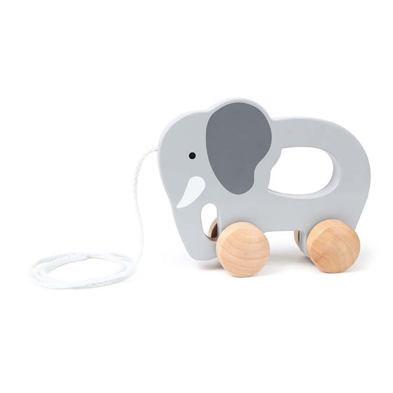Hape Elephant-Themed Push & Pull Along Toy - Colorland Toys