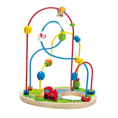Hape Playground Pizzaz Wooden Educational Bead Maze - Colorland Toys