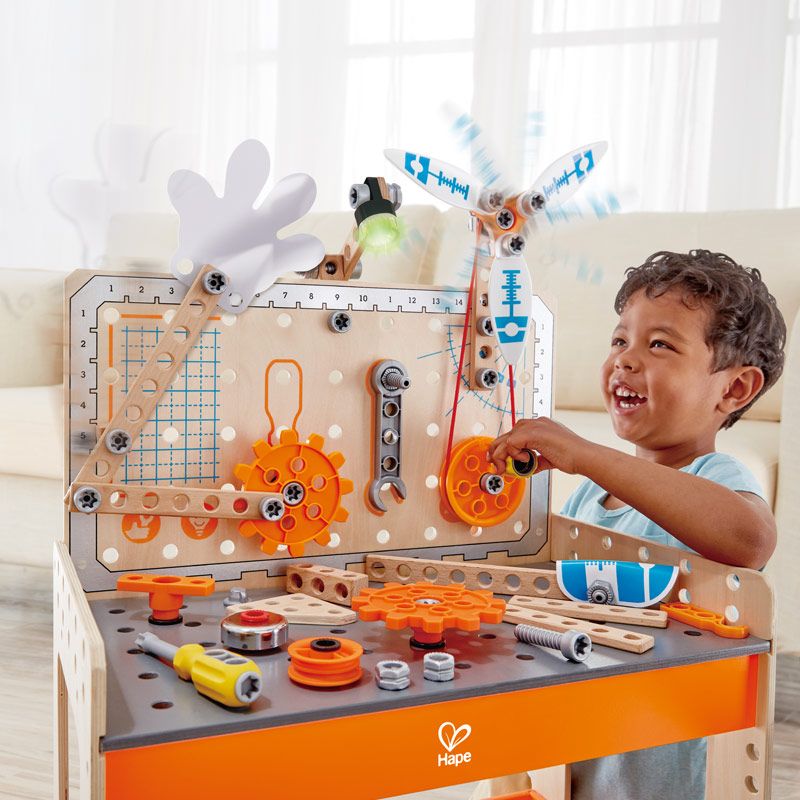 Hape Deluxe Scientific Workbench E3027 - Colorland Toys