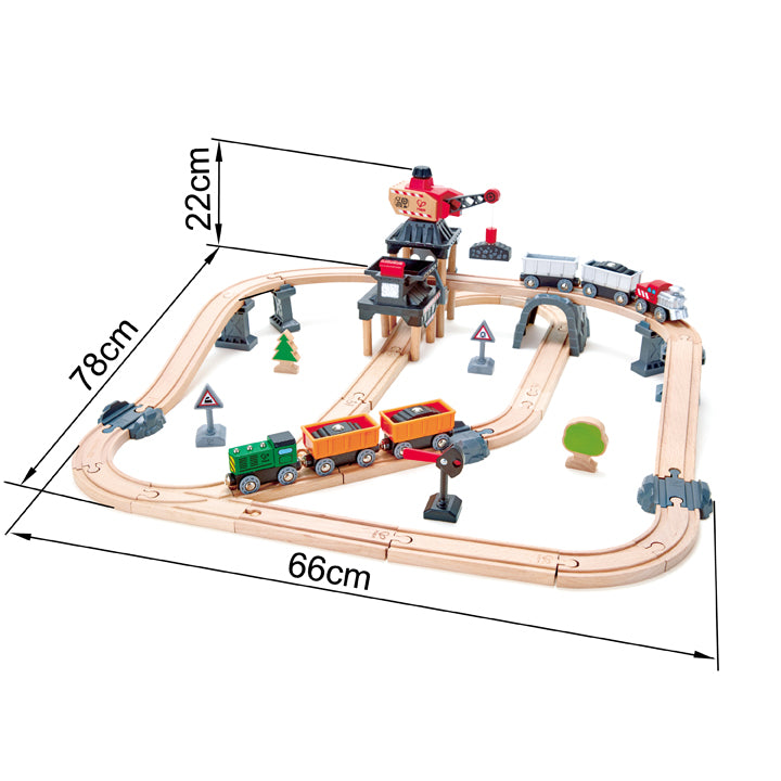 Hape Mining Loader Set E3756 - Colorland Toys