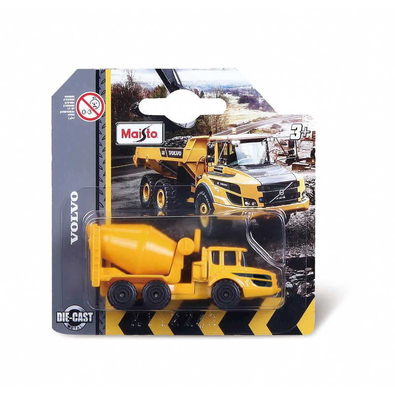 Maisto Volvo 3inch Construction Vehicles Assorted 15364 - Colorland Toys