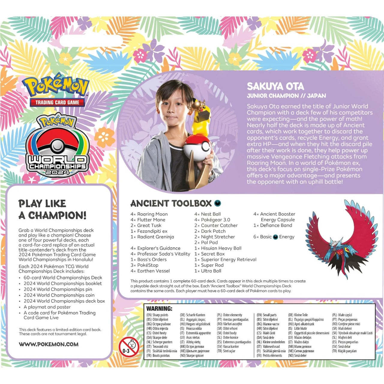 Pokemon TCG: World Championship Decks 2024 Asst 100-10166