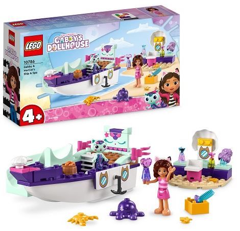 LEGO Gabby's Dollhouse Gabby & MerCat's Ship & Spa Set 6427546/10786