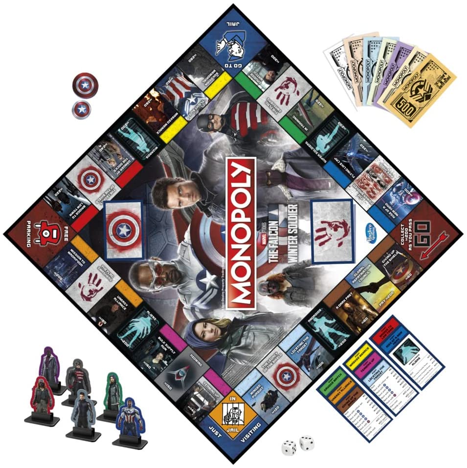 Monopoly The Falcon and The Winter Soldier F5851