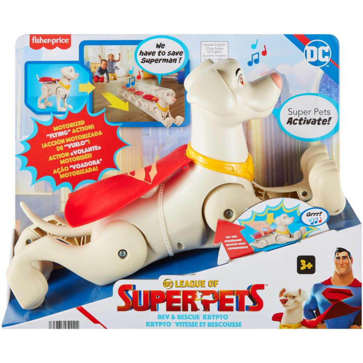 Fisher - Price Imaginext League of Super Pets Rev & Rescue Krypto HGK99 - Colorland Toys
