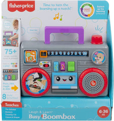 Fisher - Price Laugh Learn Busy Boombox GYC18 - Colorland Toys