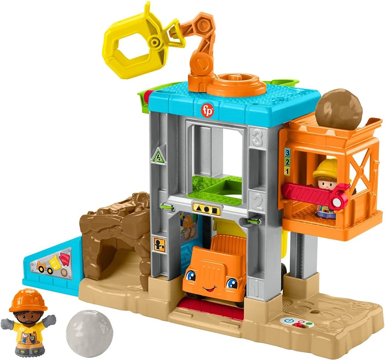 Fisher - Price Little People Lift 'n Learn Construction HCJ64 - Colorland Toys