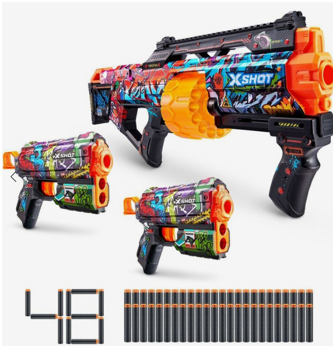 X-Shot Skins Mix Combo Pack Last Stand & 2pack Flux XS-36524