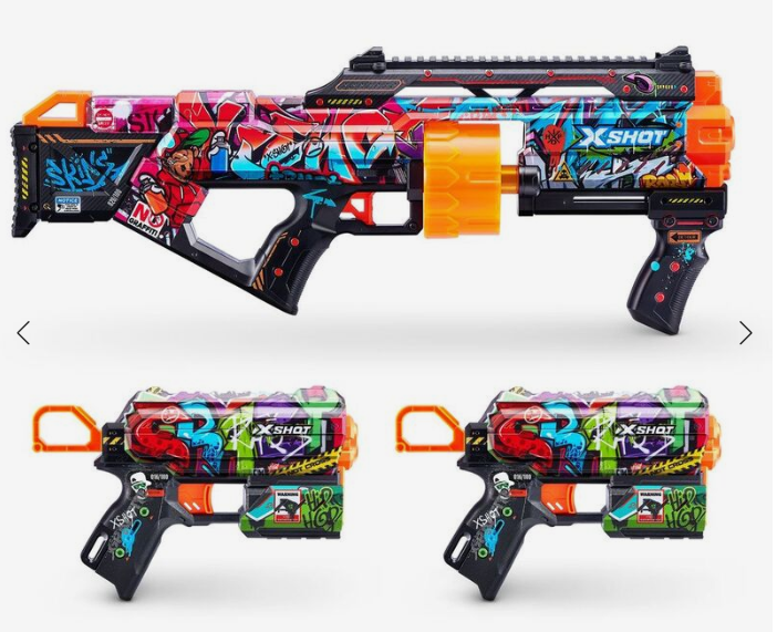 X-Shot Skins Mix Combo Pack Last Stand & 2pack Flux XS-36524