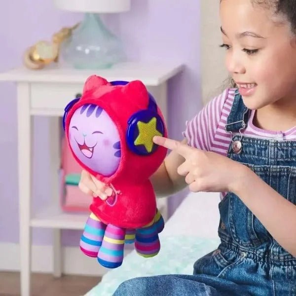Gabby's Dollhouse Interactive DJ Catnip Musical Plush - Colorland Toys