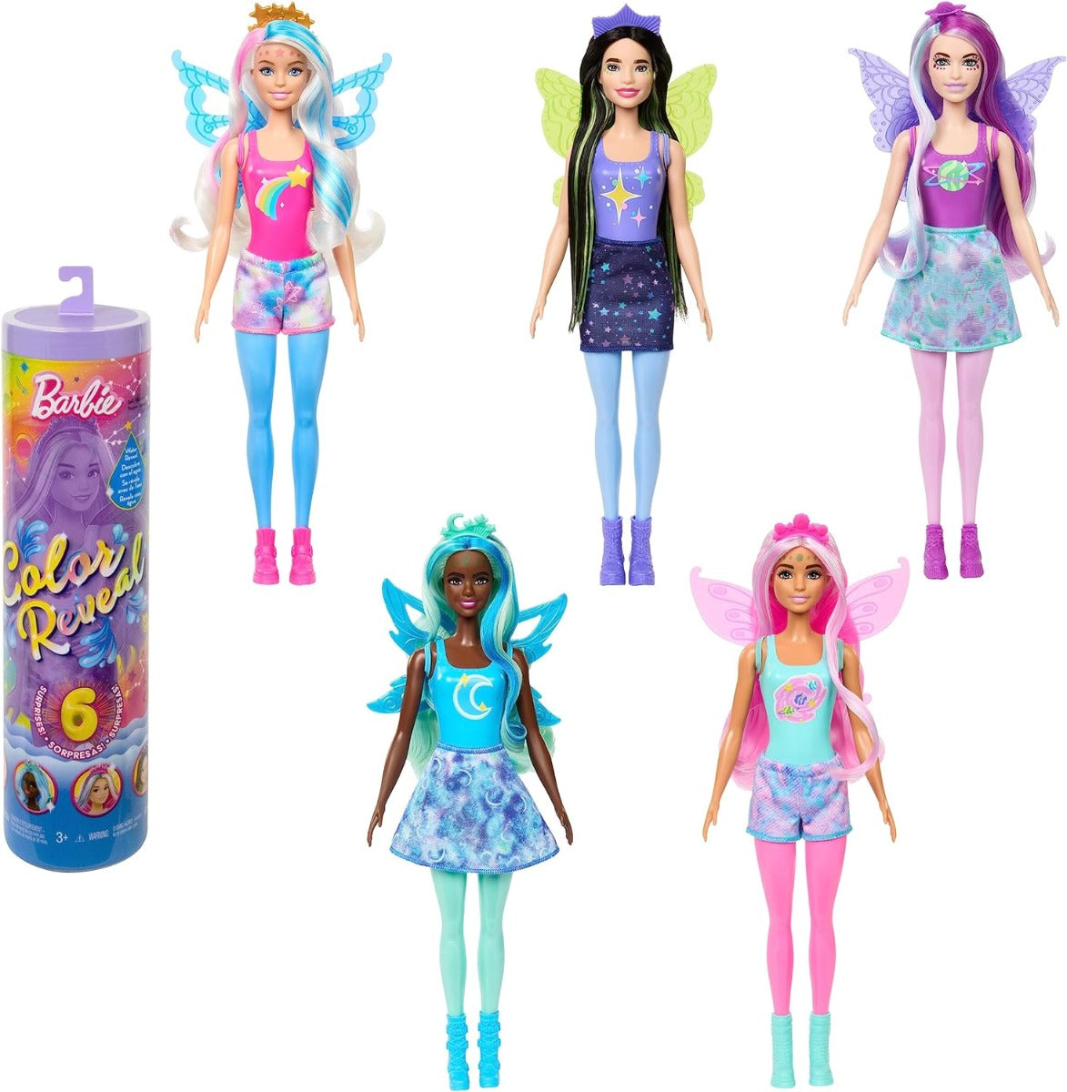 Barbie Color Reveal Rainbow Galaxy HJX61