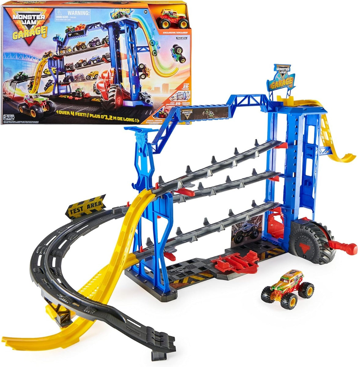 Monster Jam Monster Garage Storage and Playset 1:64 6060879