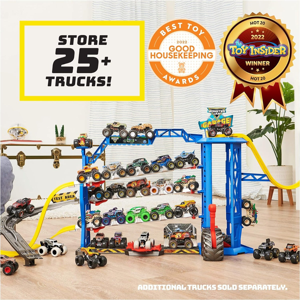Monster Jam Monster Garage Storage and Playset 1:64 6060879