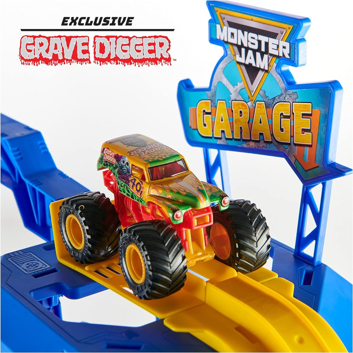 Monster Jam Monster Garage Storage and Playset 1:64 6060879